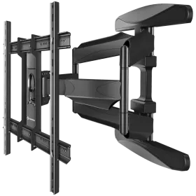 ONKRON Full Motion TV Wall Mount for 40" to 75" Screens up to 45,5 kg, Black — Image №1