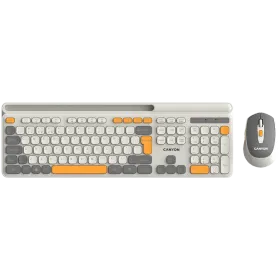 CANYON HSET-W5 Πληκτρολόγιο, Ασύρματο, Μπεζ — Εικών №1