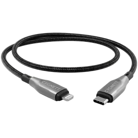 CYGNETT USB-C to Lightning Cable, 1 m, Black — Image №1