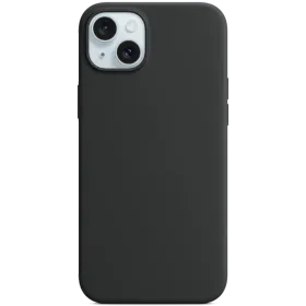 DECODED Case Leather MagSafe with MagSafe, Black for iPhone 15 Plus — Image №1