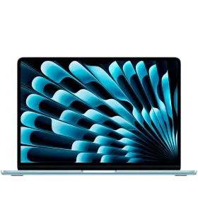 Apple MacBook Air 13.6"  Apple M4 (10C CPU/10C GPU), 16 GB, 512 GB, Sky Blue, 2025 — Image №1