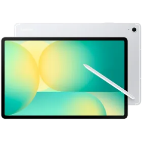 SAMSUNG Galaxy Tab S10 FE Plus, 128 GB, Wi-Fi, 2025, Silver — Image №1