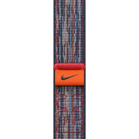 APPLE 46mm Nike Sport Loop Band Extension Nike Sport Loop Blue/Red for Apple Watch 44/46 mm — Image №1
