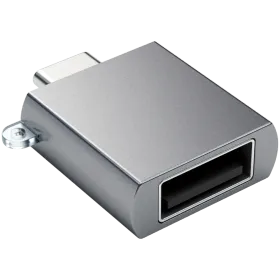 USB-C to USB Adapter SATECHI, Space Gray (ST-TCUAM) — Изображение №1