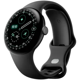 GOOGLE Pixel Watch 4 Smart Watch, 41mm, Black — Image №1