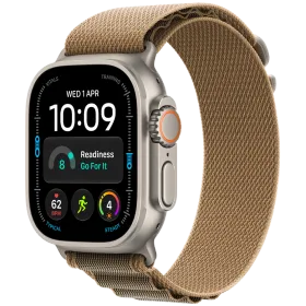 Apple Watch Ultra 4 GPS + Cellular, 49мм, Natural, Desert Alpine Loop, L — Изображение №1