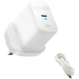 ANKER Power Adapter USB-C, 25 W, White — Image №1