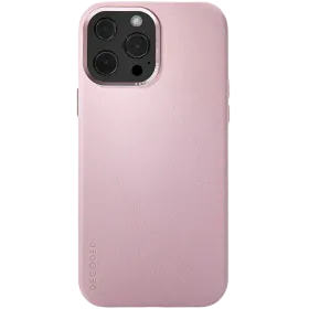 DECODED Case Leather Case with MagSafe, Powder Pink for iPhone 13 Pro Max — Image №1