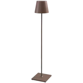 ZAFFERANO POLDINA PRO XXL FLOOR LAMP 280x1500mm. PAINTED MATT CORTEN6.5W LED 510lm. — Image №1