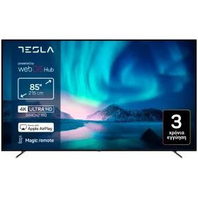 TESLA Смарт ТВ, LCD, 85", UHD, Чёрный — Изображение №1