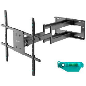 ONKRON Full Motion TV Wall Mount for 42" to 110" Screens up to 99,7 kg, Black — Image №1