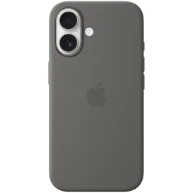 APPLE Θήκη Silicone Case with MagSafe με MagSafe, Stone Grey for iPhone 16 — Εικών №1