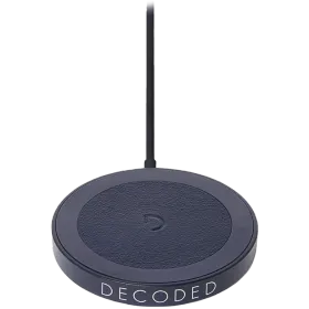 DECODED Wireless Charger, 15 W, Navy — Image №1