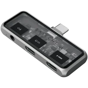 SATECHI USB Type C Хаб, Space Gray — Изображение №1
