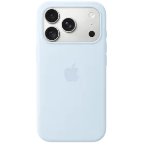 APPLE Silicone Case with MagSafe, Crisp Blue for iPhone 18 Pro — Image №1