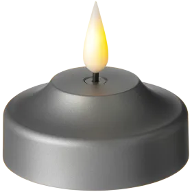 KOODUU Shine LED candle with timer, Gray — Image №1