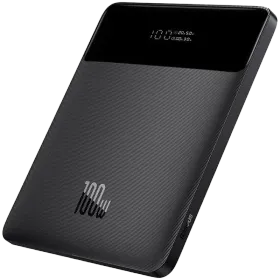 BASEUS Power Bank with LED Display, 20000 mAh, Black — Image №1