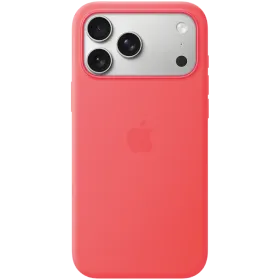 APPLE Silicone Case with MagSafe, Bright Guava for iPhone 17 Pro Max — Image №1