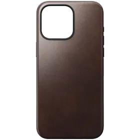 NOMAD Θήκη Modern Leather Horween με MagSafe, Καφέ for iPhone 15 Pro — Εικών №1 NOMAD Θήκη Modern Leather Horween με MagSafe, Καφέ for iPhone 15 Pro — Εικών №1