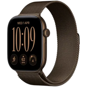 Apple Watch Series 12 GPS, 46χιλ., Dark Bronze, Milanese Loop, M/L — Εικών №1