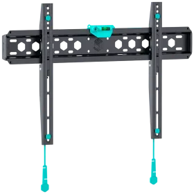 Σταθερή επιτοίχια βάση τηλεόρασης ONKRON for 43"" to 85"" Flat Panel TVs Digital Panels 68,2 kg, Μαύρο, VESA: 75x75 - 600x400 — Εικών №1