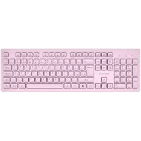 CANYON HKB-W01 Keyboard, Wireless, Pink — Image №1