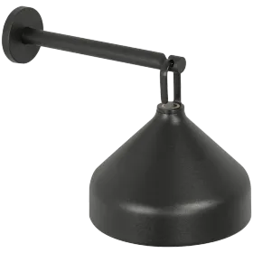 ZAFFERANO AMELIE WALL LAMP 120x140x200mm. PAINTED MATT BLACK 3.0W LED 95-130lm. — Image №1