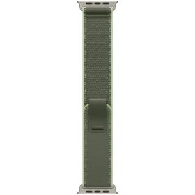 Apple 49mm Trail Loop - S/M Band Trail Loop - Natural Titanium Finish Green/Neon for Apple Watch 44/45/46/49 mm — Image №1