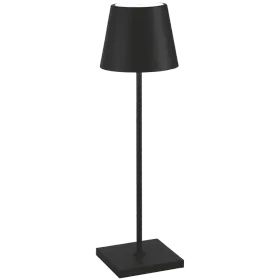 ZAFFERANO POLDINA PRO TABLE LAMP 111x380mm. MATT BLACK 2.2W LED 185/203lm. — Image №1
