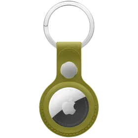 APPLE FineWoven Key Ring  for AirTag, Chartreuse — Image №1