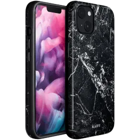 LAUT Защитный чехол Huex Elements Marble , Чёрный для iPhone 13 — Изображение №1 LAUT Защитный чехол Huex Elements Marble , Чёрный для iPhone 13 — Изображение №1