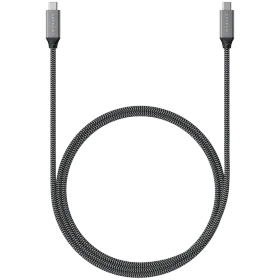 SATECHI USB-C Cable, 0.25 m, Space Gray — Image №1
