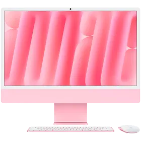 Apple iMac 24", Apple M4 (8C CPU/8C GPU), 16 GB, 256 GB SSD, Pink — Image №1