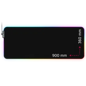 Gaming mouse pad LORGAR 900mm x 360mm x 3mm, Black — Image №1