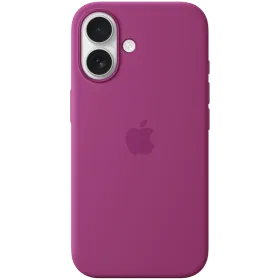 APPLE Θήκη Silicone Case with MagSafe με MagSafe, Fuchsia for iPhone 16 — Εικών №1