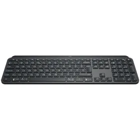 LOGITECH MX Keys Keyboard, Wireless, Graphite, US EN — Image №1