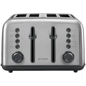 BUYDEEM Toaster DT640E, Stainless Steel — Image №1