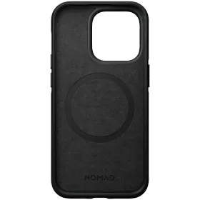 NOMAD Case Modern Horween with MagSafe, Black for iPhone 14 Pro — Image №1