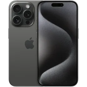 Apple iPhone 15 Pro, 128 GB, Black Titanium — Image №1