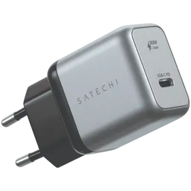 SATECHI Προσαρμογέας ρεύματος USB-C, 30 βατ, Ασημί — Εικών №1