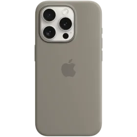 APPLE Θήκη Silicone Case with MagSafe με MagSafe, Πηλός for iPhone 15 Pro — Εικών №1