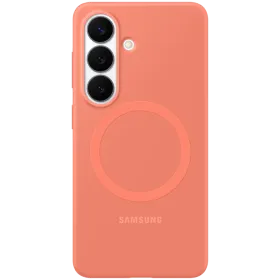 SAMSUNG Θήκη Silicone Magnet Cover , Κόκκινο Κοραλί for Samsung Galaxy S26 — Εικών №1