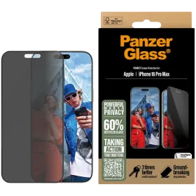 PANZERGLASS Privacy and Safety Glass for iPhone 16 Pro Max — Изображение №1