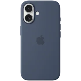 APPLE Θήκη Silicone Case with MagSafe με MagSafe, Denim for iPhone 16 — Εικών №1