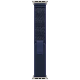 APPLE Band Trail Loop S/M - Natural Titanium Finish Blue for Apple Watch 44/45/46/49 mm — Image №1