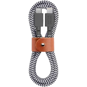 NATIVE UNION Καλώδιο USB-C σε Lightning, 1.2 μετρητής, Ζέβρα — Εικών №1