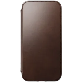 NOMAD Θήκη Modern Horween με MagSafe, Καφέ for iPhone 14 — Εικών №1
