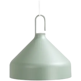 ZAFFERANO AMELIE HANGING LAMP 120x120mm. PAINTED GREEN LEAF 3.0W LED 95-130lm. — Εικών №1