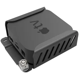 COMPULOCKS Security Bracket for Apple TV 4K (5th Gen), 4th Gen, 3rd Gen, Gray — Image №1