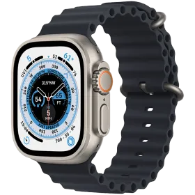 Apple Watch Ultra GPS + Cellular, 49mm, Natural, Midnight Ocean Band — Изображение №1